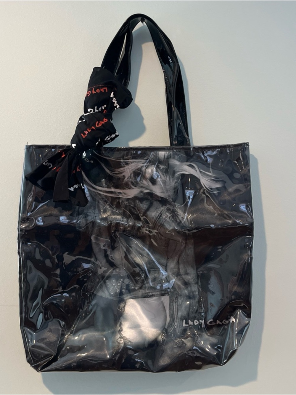 Vintage Lady Gaga BORN THIS WAY Tour Bag Tote And Bandana